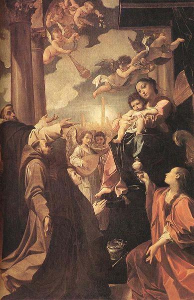 Ludovico Carracci Bargellini Madonna oil painting image
